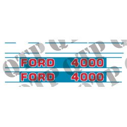 Kit d'autocollants Ford 4000