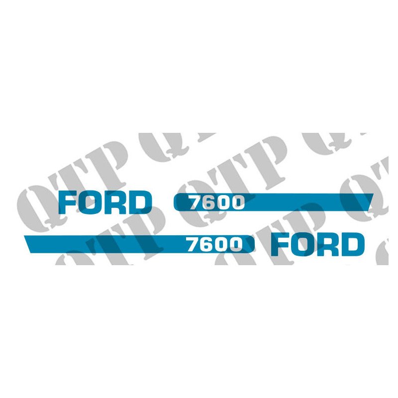 Kit d'autocollants Ford 7600