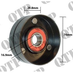 Tendeur de courroie de ventilation de poulie