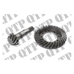 Roue et pignon à couronne