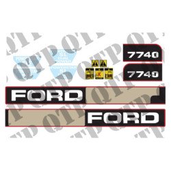 Kit d'autocollants Ford 7740