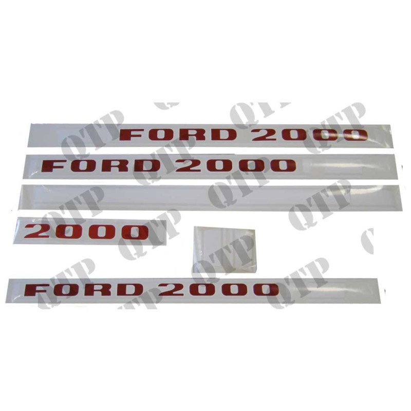 Kit d'autocollants Ford 2000