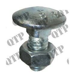 Écrou et boulon pour équerres de montage de plaque (Pack de 10)