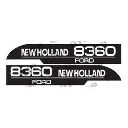 Kit d'autocollants Capot