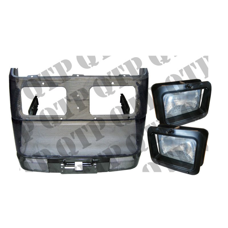 Assemblage de calandre avant